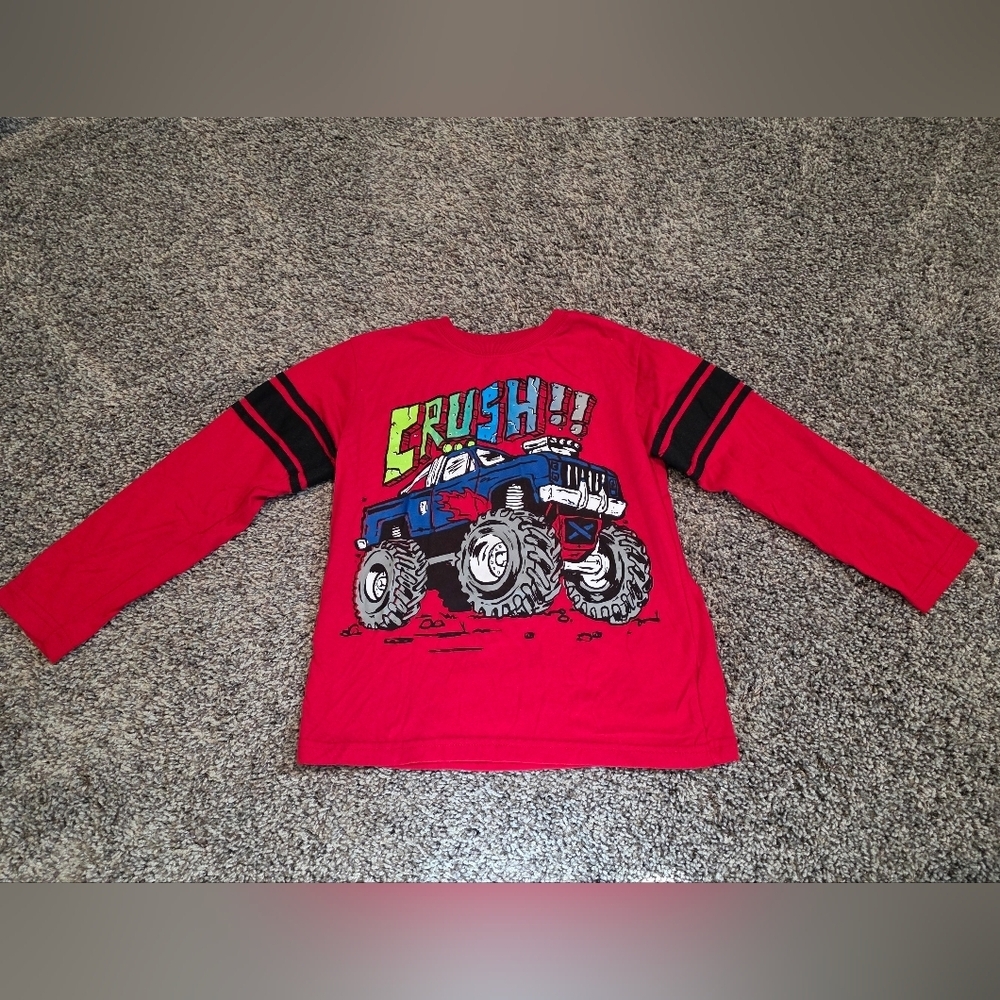 Granimals Monster Truck Long Sleeve T Size 5 Boys